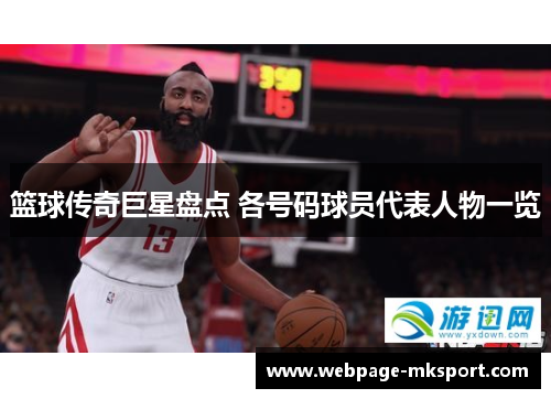 篮球传奇巨星盘点 各号码球员代表人物一览